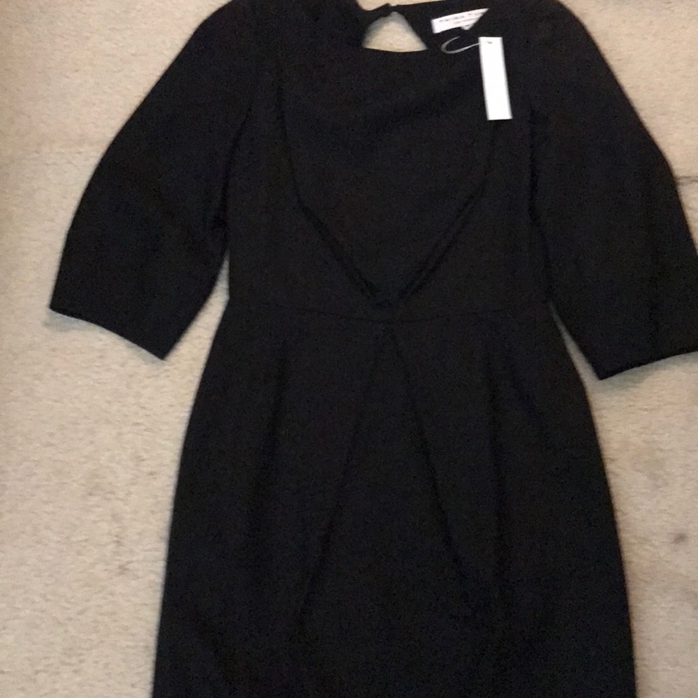 Black cocktail dress